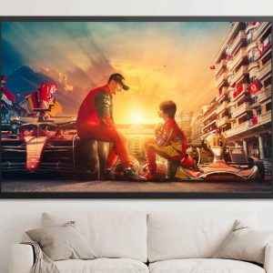 Monaco 2022 F1 Charles Leclerc Poster For Fan