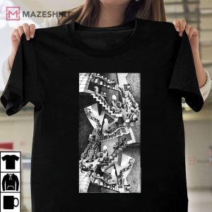 M.C. Escher House of Stairs Unisex shirt 2