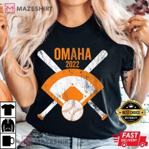 Omaha Bound Knoxville Tennessee Baseball Fan Daddy 2022 Women black t shirt 2