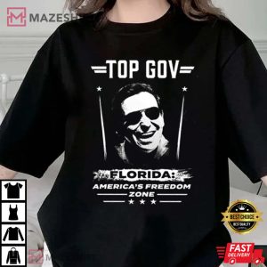 Top Gov Shirt, Top Gov Ron DeSantis Shirt, Top Gov Merchandise T-Shirt