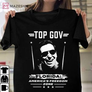 Top Gov Shirt, Top Gov Ron DeSantis Shirt, Top Gov Merchandise T-Shirt