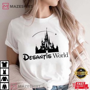 Desantis World Anti Woke Corporation TShirt