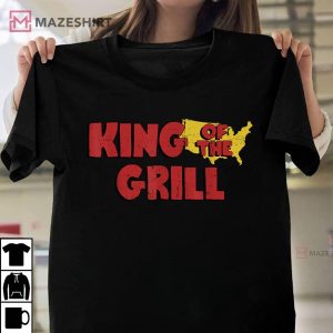 KING OF THE GRILL Vintage Unisex shirt 2