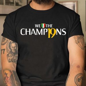 Milan Champions 2022 Men black t shirt