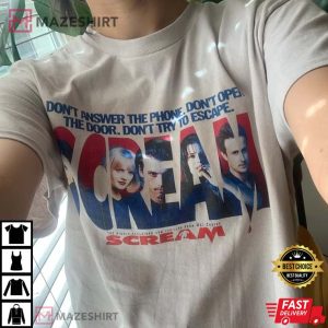 Scream Movie Vintage T Shirt