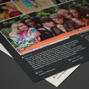 Heartstopper Poster TV Show Nick and Charlie