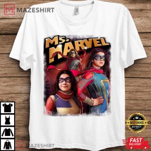 Ms Marvel Portrait Kamala Khan Ms Marvel 2022 T Shirt Unisex T shirt Birthday TShirt