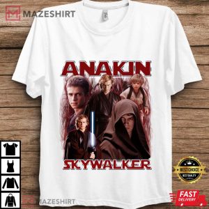 Star Wars Anakin Skywalker Vintage Shirt Darth Vader Unisex Tshirt
