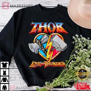 Thor Love And Thunder Shirt Mighty Thor Jane Foster Sweatshirt