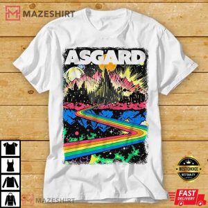 Welcome to Asgard T Shirt Home of the Gods Odin