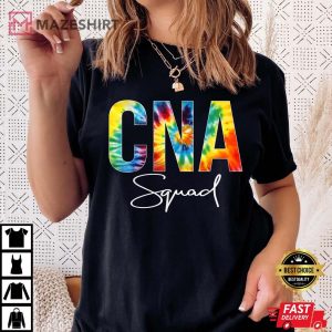 CNA Squad Appreciation Day Tie Dye For Women For Work Women black