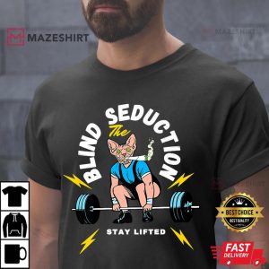 Powerlifting Smoking Cat Premium Men black t shirt 2 2