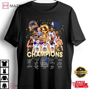 2022 Champion Golden State Warriors Stephen Curry T-Shirt