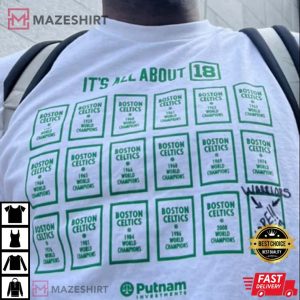 Draymond Green Its All About 18 Boston Celtics Shirt