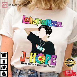 J Hope Shirt JHope at Lollapalooza Shirt
