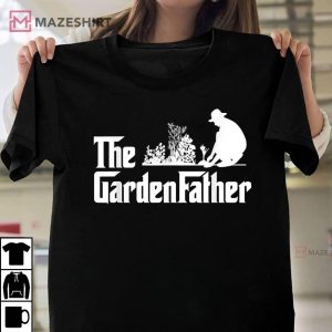 Vintage The Gardenfather Best Gardening Father Gifts Men Unisex shirt 2