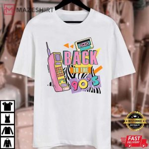 Back To The 90s Outfits For Women Retro Costume Party Unisex white