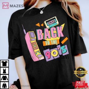 Back To The 90s Outfits For Women Retro Costume Party Women black