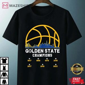 Golden 2022 Basketball for men women warriors Unisex black