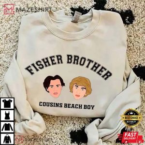 Fisher Brother Cousins Beach Boy T Shirt
