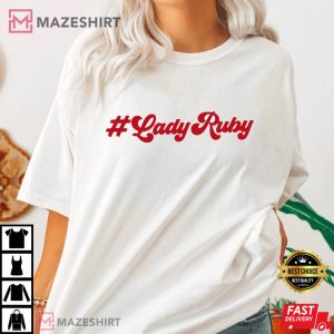 Lady Ruby Shirt Stand With Lady Ruby T Shirt