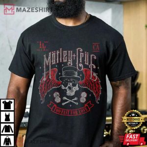 Motley Crue Shirt Motley Crue Bikers Skull TShirt