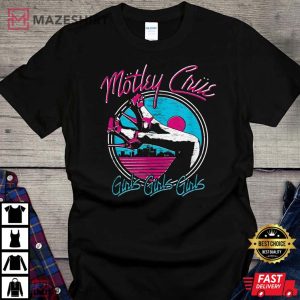 Motley Crue Shirt Motley Crue Girls Girls Girls Heels T Shirt