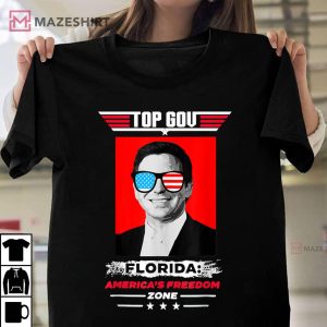 Top Gov Ron DeSantis Top Gov DeSantis 2024 Unisex shirt 2