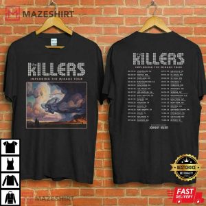 The Killers Band Imploding The Mirage Tour 2022 T-Shirt #2
