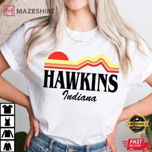 Indiana Hawkins Shirt Stuck in the Upside Down TShirt