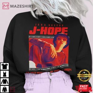 Hot J hope Vintage Bootleg Retro Photo shirt