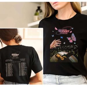 Shawn Mendes Wonder The World Tour 2022 In North America T-Shirt