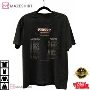 Shawn Mendes Wonder North America Tour 2022 Shirt