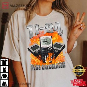 Vintage Ultimate Ti 84 Plus Calculator Shirt