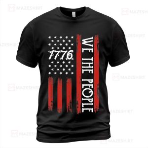 We The People American Flag 1776 T-Shirt