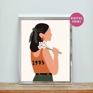 1973 roe v wade print digital download Pro choice printable