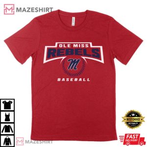 Ole Miss Baseball Super Rebs 2022 TShirt