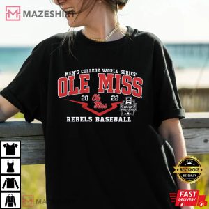 Ole Miss Baseball Super Rebs 2022 Shirt 1