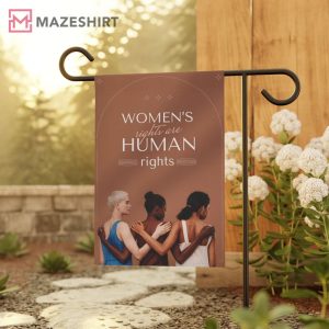 Women Rights are Human Rights Quote Garden House Banner Garden Flag