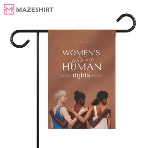 Women Rights are Human Rights Quote Garden House Banner Garden Flags