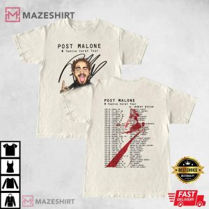 Post Malone Twelve Carat Tour TShirt