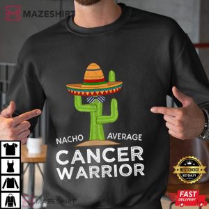 Cancer Fighting Support Meme Funny Cancer Fighter Warrior Men black sweatshirt