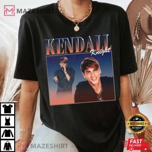 Kendall Knight Big Time Rush Tour 2022 tshirt