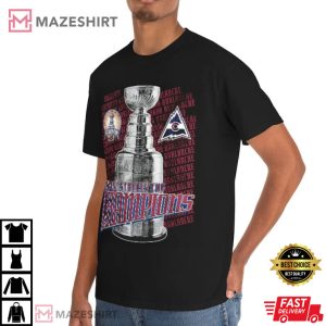 Colorado Avalanche Stanley Cup Champions tee