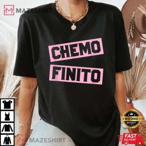 Chemo Finito Fighter Cancer Survivor Women black