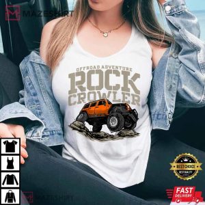 Offroad Adventure Rock Crowler Off Roading Offroad 4x4 SUV White Women