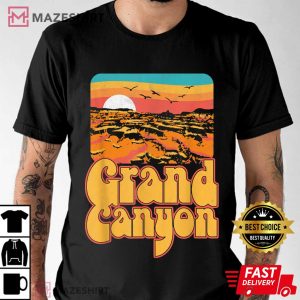 Vintage 80s Grand Canyon National Park Retro Souvenir Camping T-Shirt