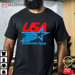 Funny Independence Day Usa Drinking Team 4th Of July Men black