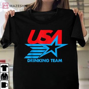 Funny Independence Day Usa Drinking Team 4th Of July Unisex shirt 2