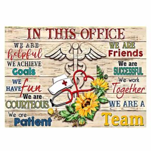 In This Office We Arre Friends Poster